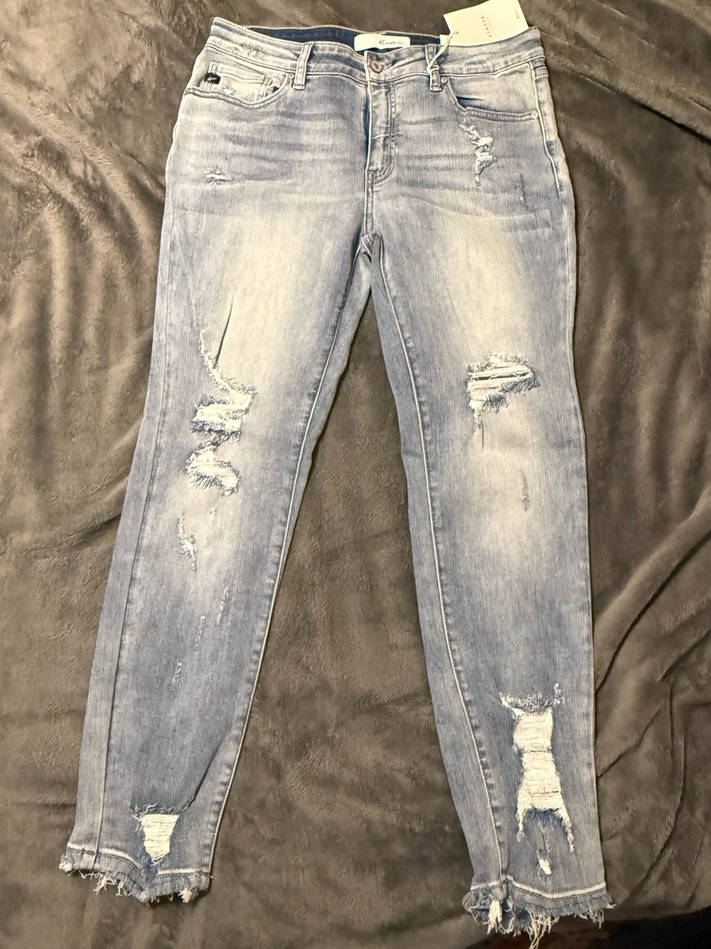 KanCan Light Blue Ripped Skinny Jeans